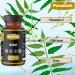 Puranicals Neem Premium 320 Capsules Non GMO and Gluten Free | Herbal Supplement | 600 mg Per Serving | Made with 100% Pure Herb Neem Powder - Buy Online on GoSupps.com