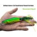 DAMIDEL Large Squid Fishing Lures Bait Kit - 4 Pcs | 3D Holographic Eyes | Built-in Multicolored Lead Blocks | Heavy Duty & Stable | 4 Color Options - Buy Online on GoSupps.com