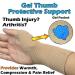 Gel Compression Gloves - Arthritis Hand Wrist Support - Relief for Thumb Joint Pain - Ships from US Store - Buy Online on GoSupps.com