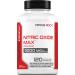 Piping Rock Nitric Oxide Supplement | 3000mg | 120 Capsules | Precursor for Men and Women | Max Blend with L Arginine and L Citrulline | Non-GMO Gluten Free