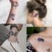 Ooopsiun Realistic Butterfly Rose Temporary Tattoos for Women - Waterproof, Lasts 1-2 Weeks | Body Art Stickers | Semi-Permanent - Buy Online on GoSupps.com