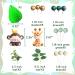 Jevenis Sage Green Jungle Birthday Decor - Tortendeko Animals for Baby Showers & Parties - Buy Online on GoSupps.com