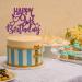 Tenhaisi Glitter Purple Happy 9th Birthday Cake Topper 9 and Fabulous Cake Topper - Birthday Party Decoration - 9 Years Birthday/Wedding Anniversary Party Supplies - Buy Online on GoSupps.com