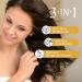3-in-1 Hair Dye Shampoo Light Brown | Argan Oil Color for Gray Hair | Instant & Natural Hair Dye Kit for Men & Women Long-Lasting Results - Buy Online on GoSupps.com