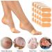 Sibba 12 Sheet Waterproof Moleskin Blister Prevention Patches for Feet - Adhesive Foam Bandages for High Heels - Chafing Prevention Sticker - Buy Online on GoSupps.com