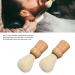 Gientan Mini Shaving Brush for Men - Professional Wooden Handle & Synthetic Bristles | Premium Beauty Salon Shaving Tool - Buy Online on GoSupps.com