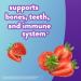VitaFusion Extra Strength D3 Gummies - 75 mcg Bone & Immune Support, Natural Strawberry Flavor, 120 Count - Buy Online on GoSupps.com
