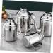 ABOOFAN Oil Can Bacon Grease Container Seasoning Dispenser Metal Soy Sauce Dispenser Oil Storage Bottle Kitchen Storage Container Oil Seasoning Bottle Stainless Steel Oil Bottle 16.5X7X7CM As Shown - Buy Online on GoSupps.com