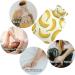 NAANLE Cartoon Banana Heat Bottle - 1L Transparent Hot Water Bottle for Pain Relief & Cold Therapy | Ideal Hand & Foot Warmer - Buy Online on GoSupps.com