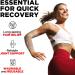 Premium Compression Bandage Set - 4pk with Extra Clips | Durable Elastic Wrap | Reusable & Stretchy up to 4.6m - Buy Online on GoSupps.com
