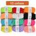 BUYGOO 39Pcs Mesh Plastic Canvas Kit with 15 Clear Sheets, 12 Color Acrylic Yarn, and Tools - Embroidery Plastic Canvas Craft Set - Buy Online on GoSupps.com