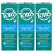 Tom's of Maine Rapid Relief Sensitive Natural Toothpaste 4 Ounce (Pack of 3)
