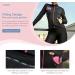 Santic Women's Winter Bicycle Jacket | Thermo Windproof Running Jacket | Lightweight Breathable Long-Sleeved | Reflective Zip Pocket | XL Black-5113 - Buy Online on GoSupps.com