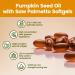 VivoNu Pumpkin Seed Oil with Saw Palmetto Capsules | Cold Pressed Pure Virgin Oil Essential Fatty Acids & Phytosterols | 300 SoftgelsSupports Hair Urinary Bladder & Prostate Health | Non-GMO - Buy Online on GoSupps.com