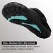 Besroad Outdoor Hiking Water Shoes - Unisex Slip-on Sandals in Black - Size 11 Women/9.5 Men - Buy Online on GoSupps.com
