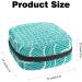 Fish Scales Pattern Sanitary Napkin Storage Bag - Portable Period Kit for Women, Teen Girls - Menstrual Cup Pouch & Tampon Bags - Color 7 - Buy Online on GoSupps.com