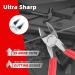 HAUTMEC 5" Precise Small Flush Cutting of Engineer Wire Cutter Plier 2PCS with Location Pin for Fine Shearing Perfect for Circuit Board Cutting Electronic Components HT0327-2PC - Buy Online on GoSupps.com
