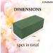 LOMIMOS 5PCS Wet Floral Foam Bricks - Florist Green Blocks for DIY Flower Arrangement - Buy Online on GoSupps.com