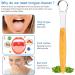 4 Pcs Stainless Steel Tongue Scraper Set with Travel Cases - Oral Mouth Cleaner for Adults and Kids - Reduce Bad Breath - Suitable for Men and Women - Orange, Black, Green, and Blue - Buy Online on GoSupps.com