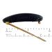 Parcelona Small Celluloid Acetate Black Oval Barrette Clip Set for Girls - 2 Pcs - Buy Online on GoSupps.com