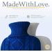 Premium Soft Knitted Hot Water Bottle with 1.8l Capacity - Pain Relief for Neck, Shoulders, and Back - Great Gift for Women - Dark Blue - Buy Online on GoSupps.com
