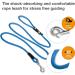 Buy Stretch Comfort Leash Blue M | Premium Quality & International Shipping - Perfect for Dogs - Buy Online on GoSupps.com