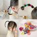 100 Pack Elastic Hair Bobbles - Multi-Coloured Hair Ties for Girls | Durable & Stylish Hair Accessories - Buy Online on GoSupps.com