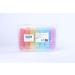 Weekly Pill Organizer - 7-Day Medication Box with 4 Compartments | Large Transparent Tablet Box for Easy Evening & Night Dosing - Buy Online on GoSupps.com