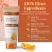 Envy Vitamin C & Turmeric Face Scrub - Anti-Aging Exfoliator for All Skin Types Clears Blackheads & Improves Dark Spots - Vegan & Cruelty-Free - 200ML - Buy Online on GoSupps.com
