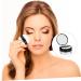 WOONEKY Cosmetic Case with Powder Puff Toiletry Case Blusher Mesh Loose Powder Case Puff Case Powder Compact - Buy Online on GoSupps.com