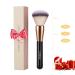 FITDON Kabuki Brush - Large Coverage Powder Makeup Brush for Face - Perfect for Mineral Powder, Bronzer, Foundation, Blush - Buffing and Blending Brush - Buy Online on GoSupps.com