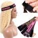 Elastic Wig Bands for Lace Melting - 3 Pcs Set for Wig Stability and Edges Laying - Leopard, Black, Rose Gold - Buy Online on GoSupps.com