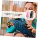 Angoily Parrot Flight Suit & Harness for Parakeets - Suede Size M & 4M - Shop Internationally - Buy Online on GoSupps.com