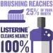 LISTERINE Total Care Fresh Mint Antiseptic Mouthwash Travel Size 3.2oz (95ml) - Pack of 12 - Buy Online on GoSupps.com