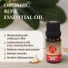 Ecodrop Rose Essential Oil 10ml - Certified Organic, 100% Pure for Aromatherapy, Massage & Diffusers - Therapeutic Grade, Natural & Organic - Includes e-Book - Buy Online on GoSupps.com