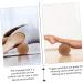 Minkissy Double Ball Massage Tool | Peanut Ball for Psoas Release & Myofascial Relief | Handmade Cork Stability Ball - Buy Online on GoSupps.com