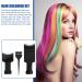 KALLORY Hair Coloring Paddle 3 Pc Highlighting Board Set - Black | Dyeing Brush Kit for Precision Hair Color Application - Buy Online on GoSupps.com