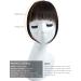 YAMEL Clip-in Bangs Dark Brown Human Hair Extensions for Women - Buy Online on GoSupps.com