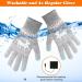 Victop USB Heated Gloves for Men & Women - Touchscreen Winter Hand Warmers for Office & Outdoor Use Gray - M - Buy Online on GoSupps.com