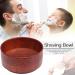 Premium Wooden Shaving Soap Bowl for Men | NSG758 | Ultimate Razor Cleaning Tool for a Perfect Shave - Buy Online on GoSupps.com