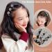 Hair Clips Braided Hair Clips Sparkling Crystal Hair Styling Hair Clip Hair Barrettes Hair Accessories For Women Girls Rhinestones Flower Hairpin Hair Bands (02) - Buy Online on GoSupps.com