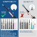 10 Pieces Replacement Brushes for Fairywill D7/D8/FW-507/FW-508/FW-551/FW-515/2011/917/959/SG-E9 - White | Compatible Toothbrush Accessories - Buy Online on GoSupps.com