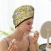 Cute Cow Microfiber Hair Towel Wrap for Women | Soft Super Absorbent Coral Velvet Quick Dry Cap for Long Curly & Thick Hair - Buy Online on GoSupps.com