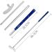 FUNGREEN 2PCS/Pack Two-Way Golf Putter for Right or Left-Handed Golfers - Foldable Alloy Rod Head, 34 Length, Red and Blue - Buy Online on GoSupps.com