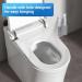 Toilet Pumice Stone with Handle - Pumice Toilet Cleaning Brush Toilet Bowl Clean Brush with Handle Powerfully Cleans Away Limescale Stain Hard Water Rings Calcium Buildup Iron Lvtfco - Buy Online on GoSupps.com