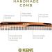 Kent Brushes Handmade Combs Range 6T Medium Size Coarse and Fine Comb for Women A-Tortoiseshell 1 Count (Pack of 1) - Buy Online on GoSupps.com