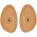 Kaps Halfix Half Insoles - Premium Tan Leather & Latex, Size L8-9 US / 39-40 EUR, Beige - Buy Online on GoSupps.com