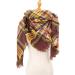 HANXIULIN Women's Autumn Scarf - Warm Black Triangular Scarf with Buttons | Multi-Purpose Retro Design for Women - International Shipping Available - Buy Online on GoSupps.com