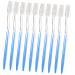 Ounona 50 pieces travel toothbrush gum toothbrush toothbrushes with soft bristles toothpaste camping toothbrush household toothbrush adult cleaning brush accessories travel