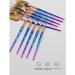 Obahdirry Makeup Brush Set Eyeshadow Concealer Lip Cosmetics Make Up for Beginner Powder Foundation with Storage Tube - Buy Online on GoSupps.com